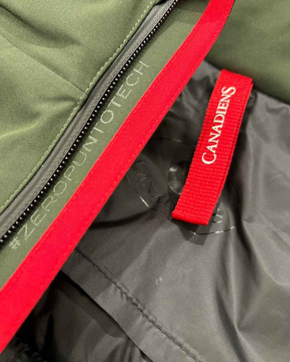 Giacca 0.1 TECH Verde Pino Canadiens - Seipuntozerostore
