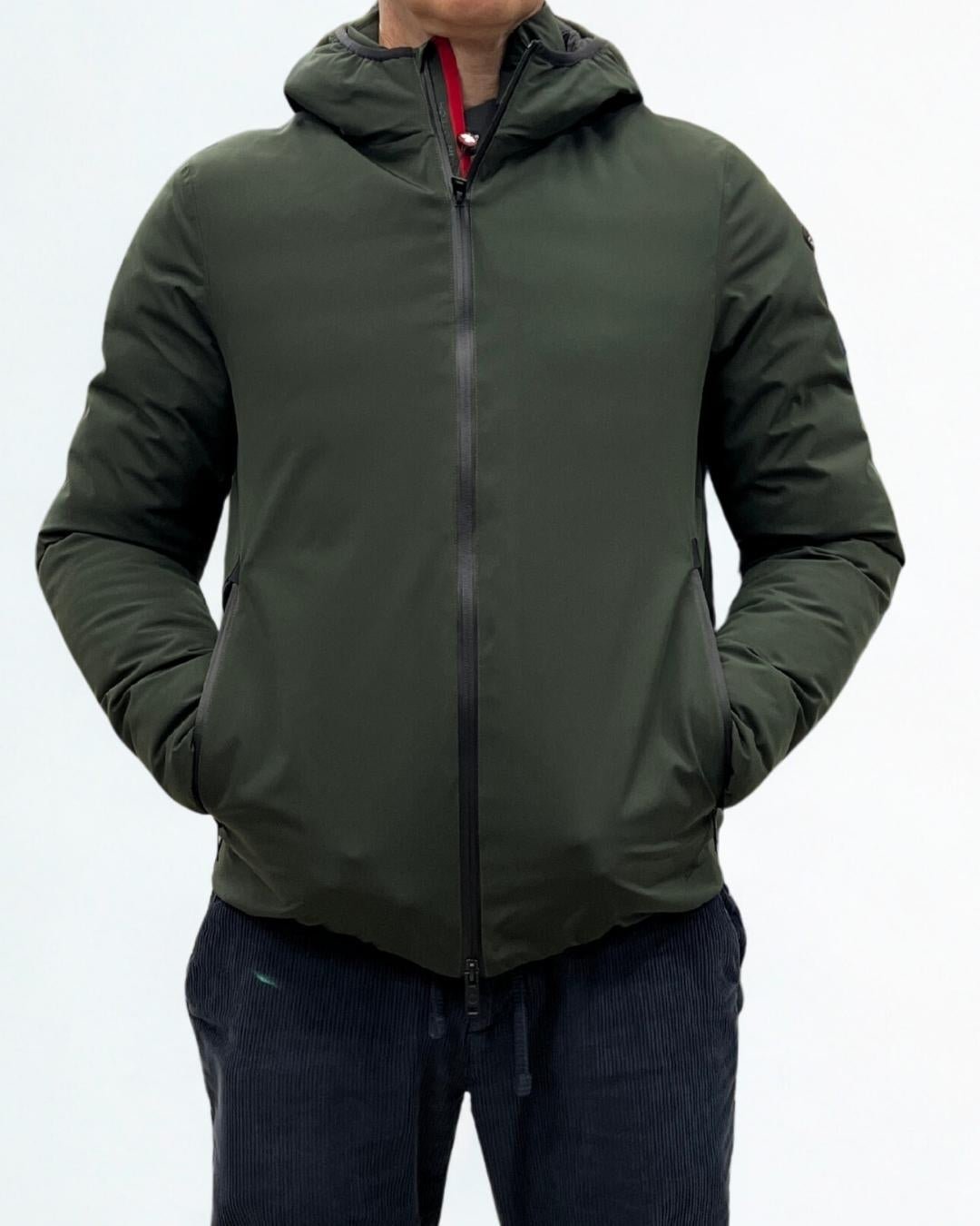 Giacca 0.1 TECH Verde Pino Canadiens - Seipuntozerostore