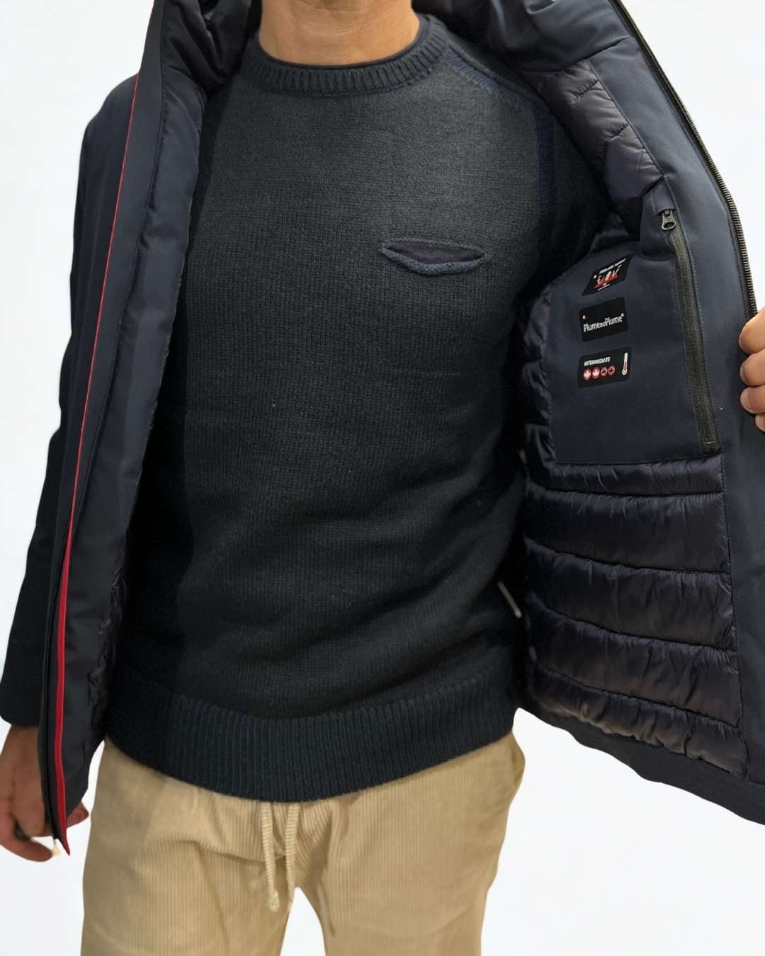 Giacca 0.1 TECH Blu Canadiens - Seipuntozerostore
