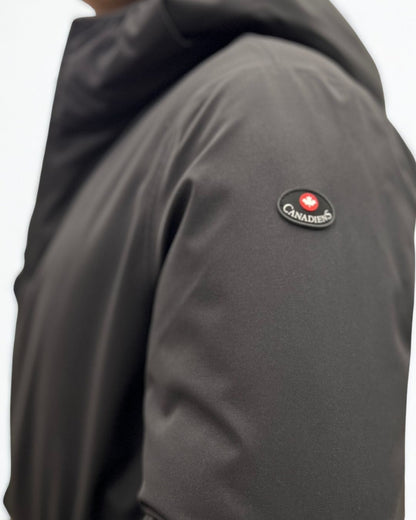 Giacca 0.1 TECH Nero Canadiens - Seipuntozerostore