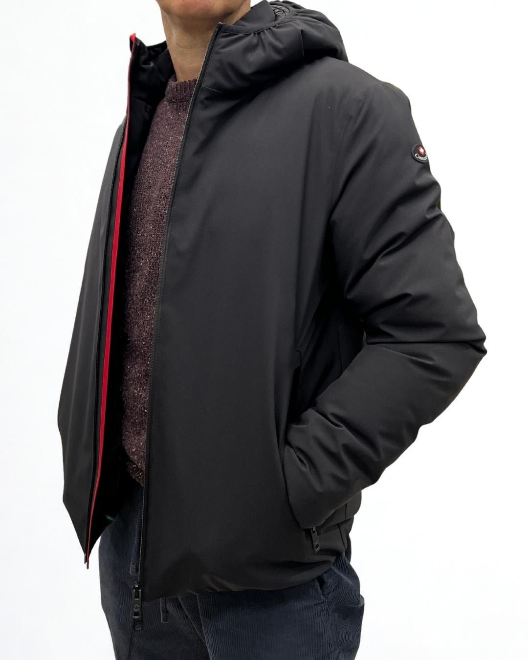 Giacca 0.1 TECH Nero Canadiens - Seipuntozerostore