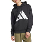 Felpa Essential French Terry Logo Nero Adidas - Seipuntozerostore