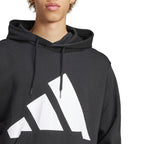 Felpa Essential French Terry Logo Nero Adidas - Seipuntozerostore