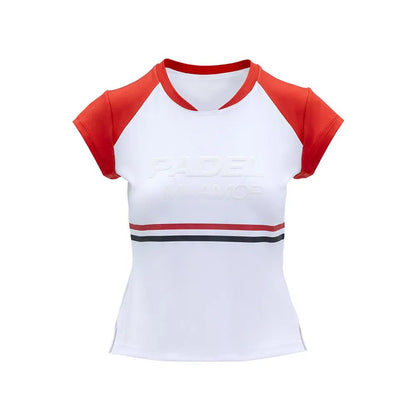 T-shirt Jea (donna) bianco Padelmiamor - Seipuntozerostore