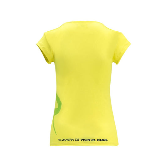 T-shirt Icon Giallo (donna) Padel Mi Amor - Seipuntozerostore