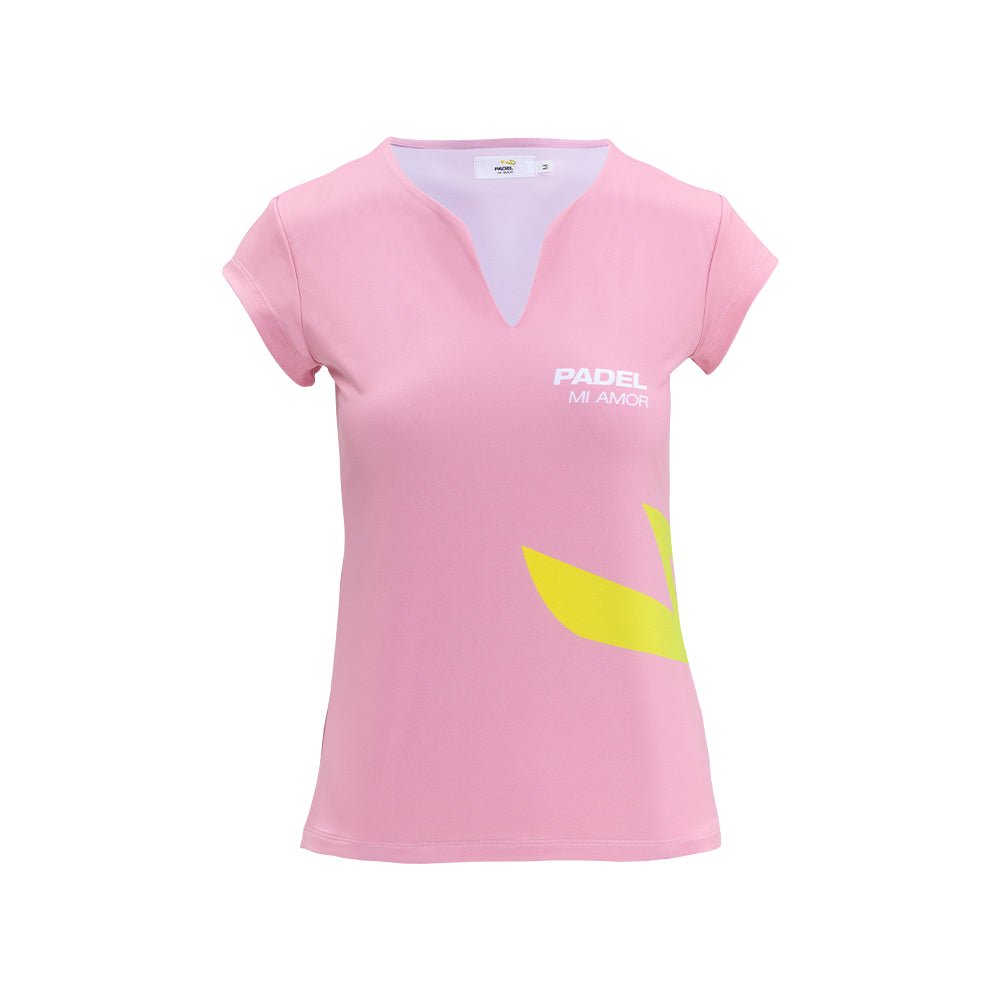 T-shirt Icon Rosa (donna) Padel Mi Amor - Seipuntozerostore