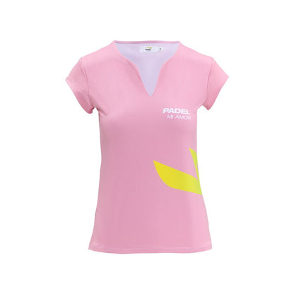 T-shirt Icon Rosa (donna) Padel Mi Amor - Seipuntozerostore