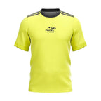 Maglia Padel Vieni a Rete Giall Lime Padelmiamor - Seipuntozerostore