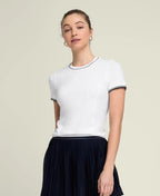 T-shirt team bianco Donna Wilson - Seipuntozerostore