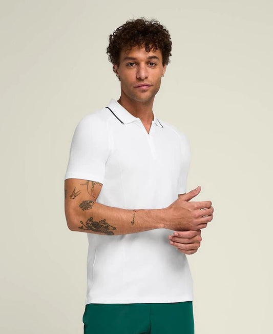 Polo T-shirt Team Seamless Polo 2.0 bianco Wilson - Seipuntozerostore