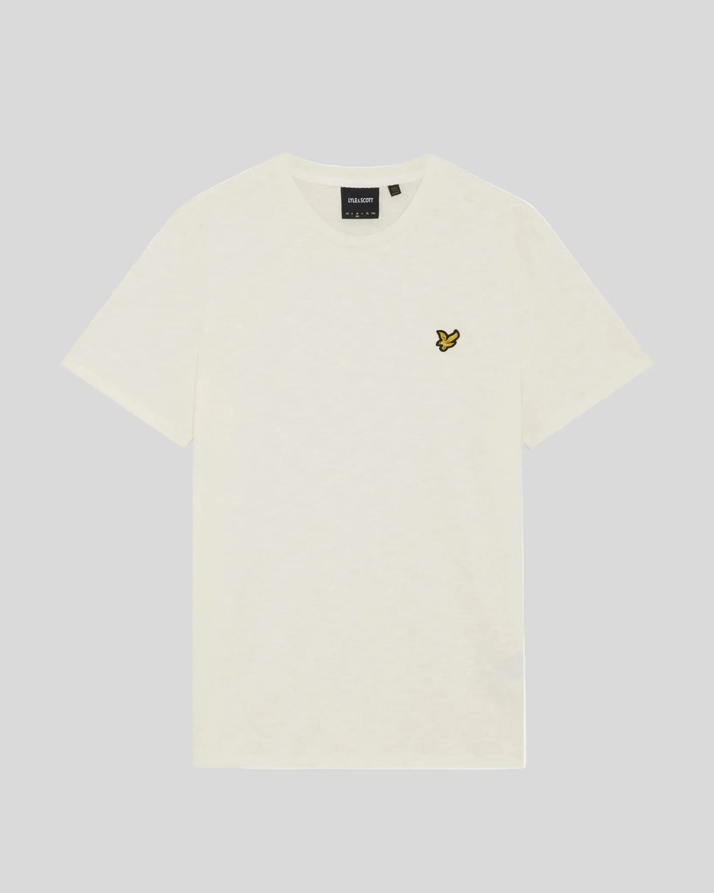 T-shirt in cotone Slub Fine crema Lyle & Scott - Seipuntozerostore