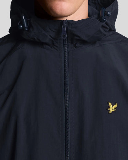 Giacca con cappuccio water resistent blu Lyle & Scott - Seipuntozerostore