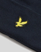 Cuffia Merino Wool Blend Beanie Lyle & Scott Blu - Seipuntozerostore
