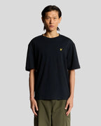 Ultra soft Tshirt Lyle and Scott Dark Navy - Seipuntozerostore