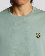Plain Tshirt Lyle & Scott Cold Mint - Seipuntozerostore